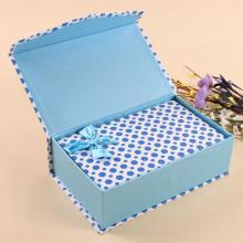 Printed Paper Gift Box with Robbin for Cosmetics