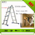 Aluminum folding little giant ladder