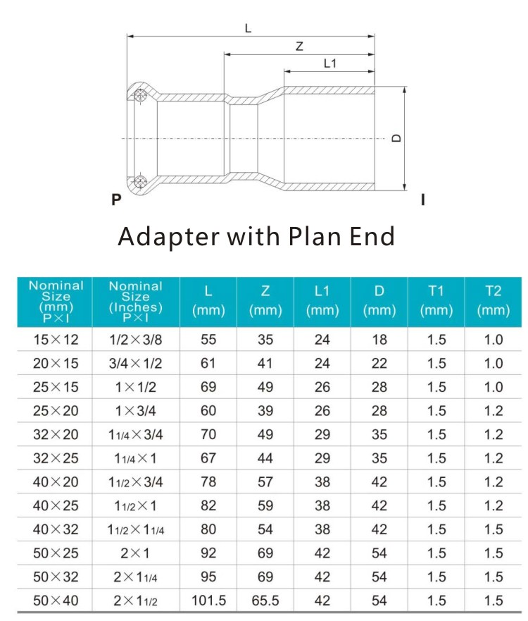 reducing adapter