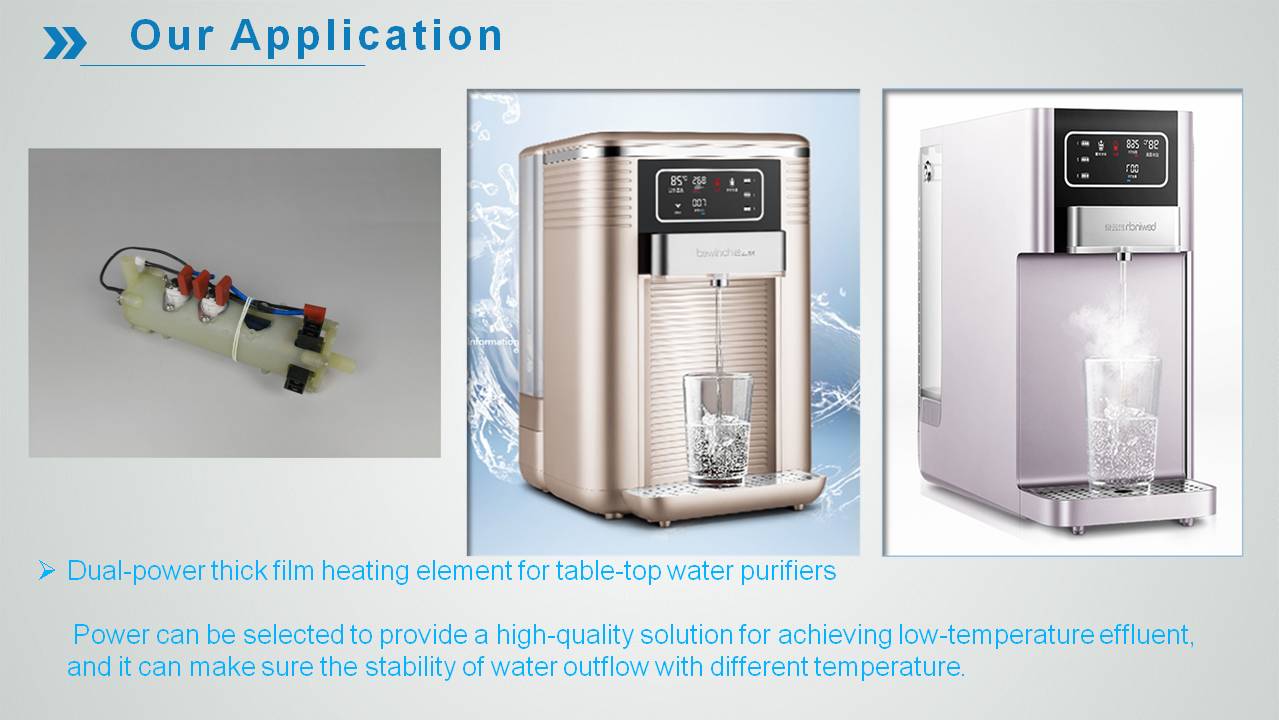 24 heating element application