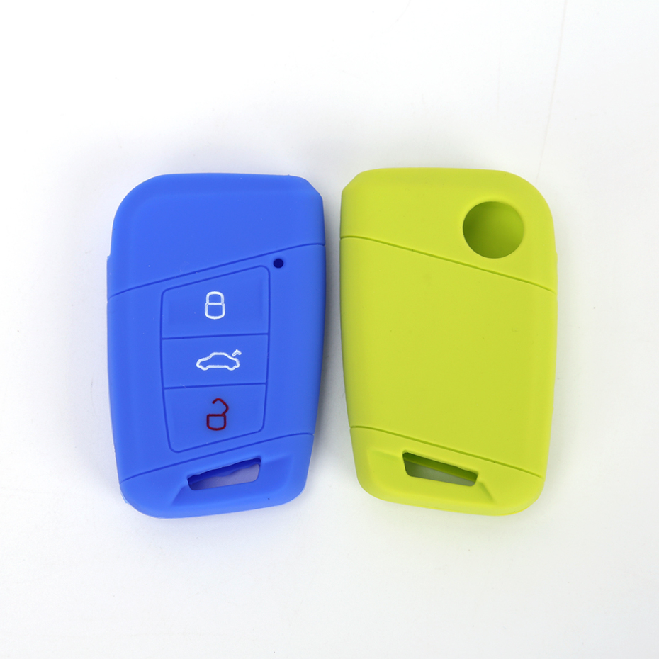 Food grade silicone car key cover