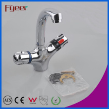 Fyeer High Quality Basin Water Tap Mixer Bathroom Thermostatic Faucet