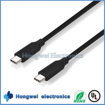 100W Superpower 10gbps Dual USB 3.1 Tipo C a Tipo C Cable USB de Datos