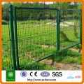 Clear panel fence panels