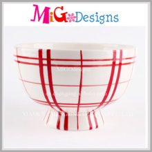 Ensalada de cerámica Candy Bowl decorativo