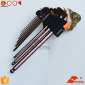 1.5mm-10mm Color Coded Ball-End Hex Set Torque Long Metric Bicycle Accessories Allen Key L Wrench