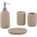 water chestnut Bathroom Accessory Set 4-piece