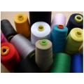 Ne 20/4 3000 Метров на конус Белый 100% Spun Polyester Швейная нить Пряжа