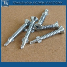 China Manufacture Countersunk Head Self Drilling Screw with Wing