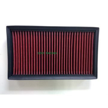 K &amp; N Customed Panel Performance Luftfilter Auto Teile Rot / Schwarz