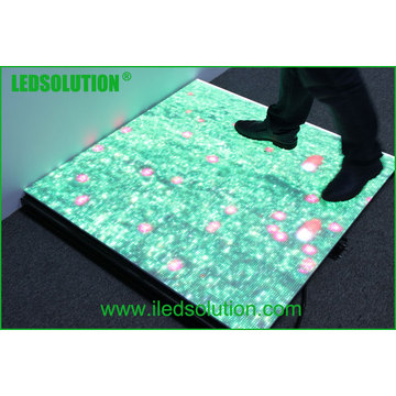 Ledsolution 2016 Nueva LED interactiva LED sensible pantalla de piso de baile