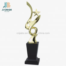 Wholesale Crafts Alloy Custom Souvenir, Star Shape Gold Metal Trophy