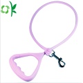 Collar de treinamento de cães de colar de silicone com corda