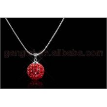 shamballa crystal ball pendant