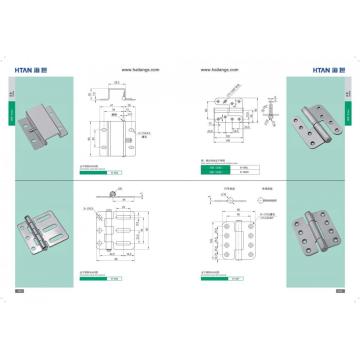 Four Ball Bearing Door Hinge