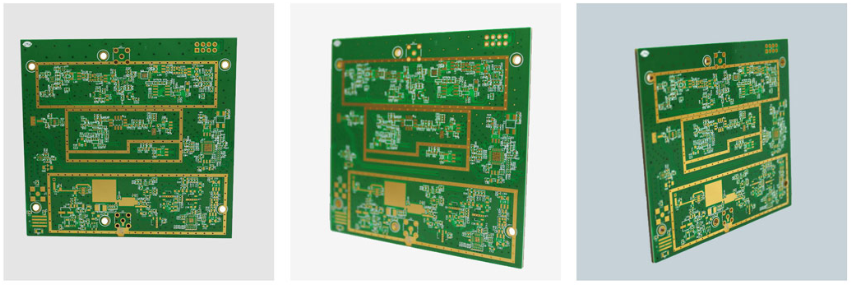 6-layer Rogers + FR4 Mixed Medium High Frequency Printed Circuit Board