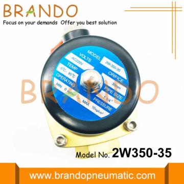 Brass Body Water Treatment Solenoid Water VAlve 2W350-35
