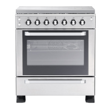 Customized Gas Range Stainless Steel Oven And Cooktop