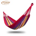 750g Lightweight Colorful Striped Camping Hammock For Garden