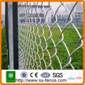 Galvanized wire steel chain link fence