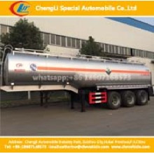 Tri-Axle Chemical Liquid Semi Trailer, HCl Liquid Container Trailer