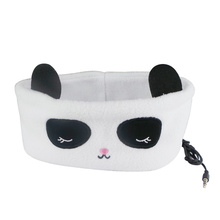 Panda Sleeping Headband Écouteur Filaire Casque