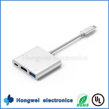 3in1 Multiport USB-C Tipo de tipo C / HDMI / USB 3.0
