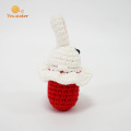 Red And White Stitching Rabbit Bluetooth Earphone Case