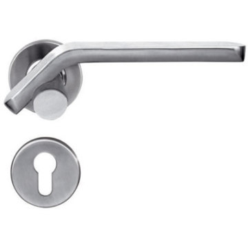 Polished Stainless Steel Lever Steel Door Handle