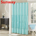 Blue and Yellow Shower Curtain