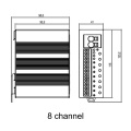 8 Channel Circuit Breaker Overload Protector with io-link