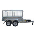 Livestock cow transport crate box farm cattle trailer