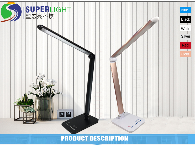 Dimmable Table Lamp Study Desk Lamp Reading Lamp