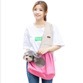 Travel soft sided pet bag carrier