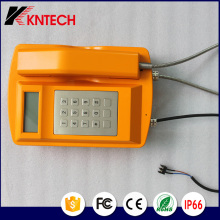 Teléfono Resistente al Tiempo Knsp-18LCD De Kntech