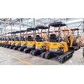 Rhinoceros XN20 Uso doméstico Mini Excavators 2000 kg de micro excavadora de manifestantes con gran cubo