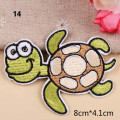 Fish turtle Cartoon sea Animals Embroidered Patches