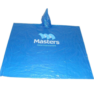 Poncho de pluie jetable promotionnel avec logo personnalisé