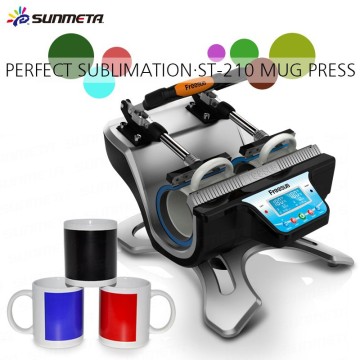 Double-station Coffee Cup Heat Press Machine