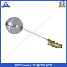 Brass Float Ball Valve with Stainless Ball (YD-3013)