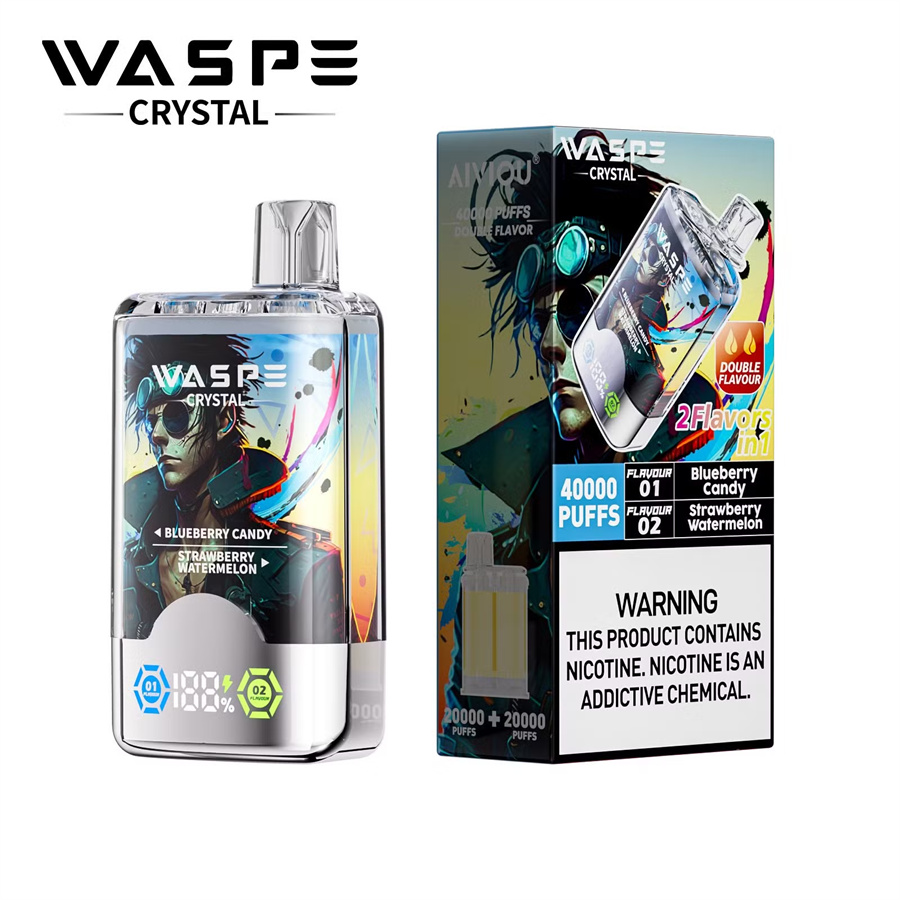 waspe crystal 40k puffs (3) waspe crystal 40k puffs (3)