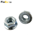 Free Sample Stainless Steel Hex Serrated Flange Nuts