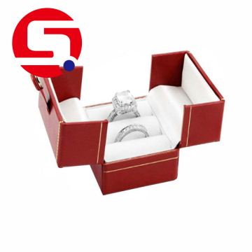 Jewelry ring logo printed boxes display wholesale