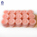 2017 wholesale flameless and scented coloful tealight candle