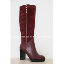 Fashion Winter High Heels Ladies Long Boots