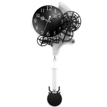 Настенные часы с маятниковым механизмом для украшения дома