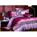 100% Cotton Reactive  Printed  Fabric  Twill  for Comforter Sets