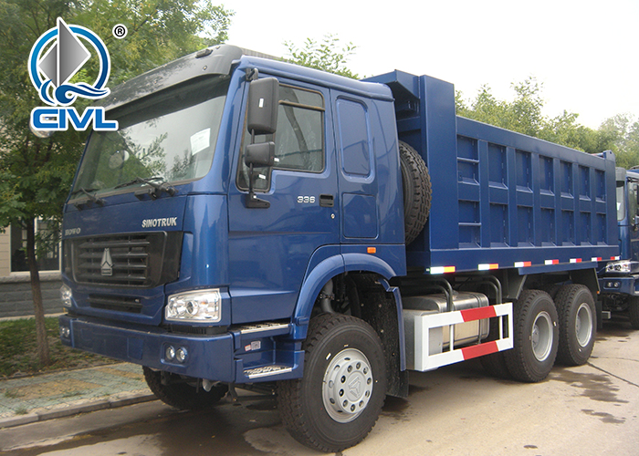 Blue 6x4 Heavy Duty Dump Truck 4