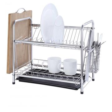 stainless steel dishwashing rack