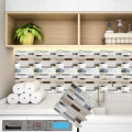 Hot Sale Waterproof Vinyl Mosaic Tile Stickers Bathroom